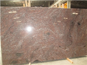 Rosa Fantasy Granite Slabs & Tiles, Red Polished Granite Floor Tiles, Wall Tiles