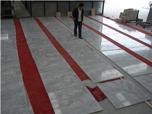 Agud Grey Ice Crystal Marble Slab Tile for Wall Cladding,Imperial Gray Marble Cut to Size Panel for Hotel Floor Covering