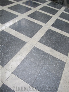 Blue Galaxy Slabs Tiles Polished, Norway Blue Pearl Granite Panel Cut to Size Panel Wall Cladding,Floor Covering Pattern,Exterior Walling Tile