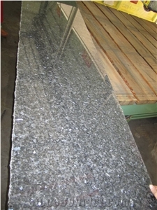 Blue Galaxy Slabs Tiles Polished, Norway Blue Pearl Granite Panel Cut to Size Panel Wall Cladding,Floor Covering Pattern,Exterior Walling Tile