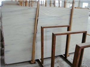 Candy White Blue Veins Marble Slabs Tile Ice Flower Panel for Wall Cladding,Floor Covering Skirting