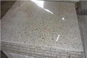 China Bethel White Sesame Granite Tiles Panel Building Floor Paving Pattern,Snowflake Granite G303 Walling Cut to Size Interior Stone