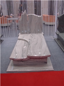 China Polished Viscont White Granite,Tibet Viscont White Granite Monuments& Tombstone