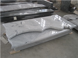China Polished Viscont White Granite,Tibet Viscont White Granite Monuments& Tombstone
