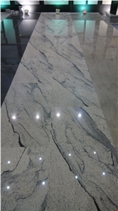 Discount Price China Viscont White Granite Tiles Pool Surround Cut to Size,Viscon White for Granite Pattern Granite Floor Covering Granite Pavers