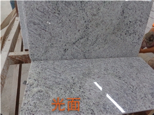 Flamed New Kashmir Leopard White Granite Tiles Slab Cut to Size Wall Cladding,Floor Covering,Exterior Walling Pattern Tile