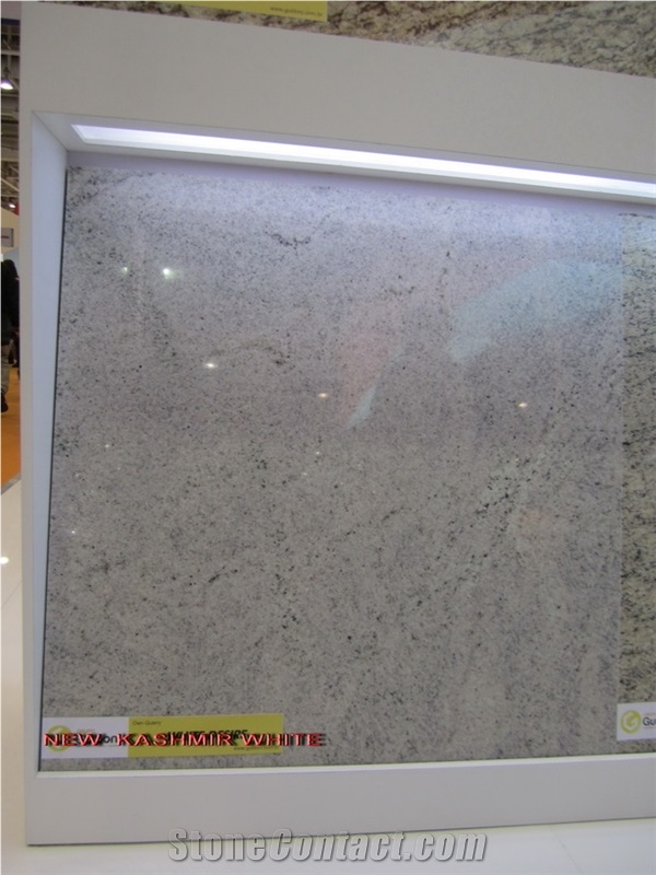 Flamed New Kashmir Leopard White Granite Tiles Slab Cut to Size Wall Cladding,Floor Covering,Exterior Walling Pattern Tile