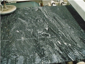 Galaxy Snow Grey Wave Black Granite Tile Slabs for Wall Cladding ,Floor Covering Pattern