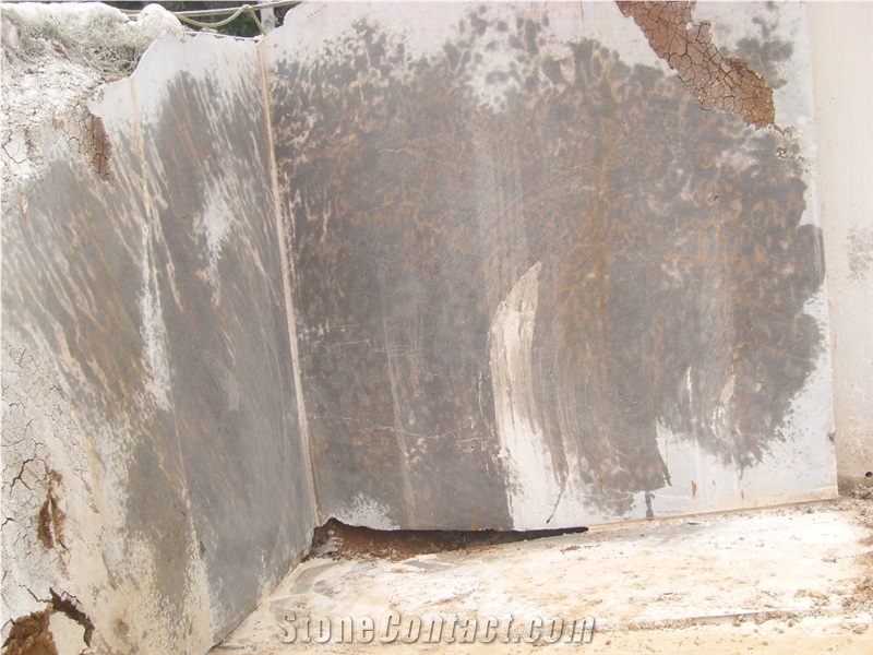 Golden Leopard Portoro Marble Blocks, China Black Marble Blocks