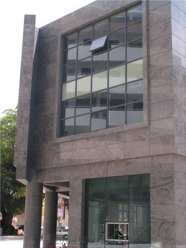 Misty Impala Black Granite Slabs Tiles Machine Cutting Polished Panel Walling Tile,Wall Panel,Floor Covering