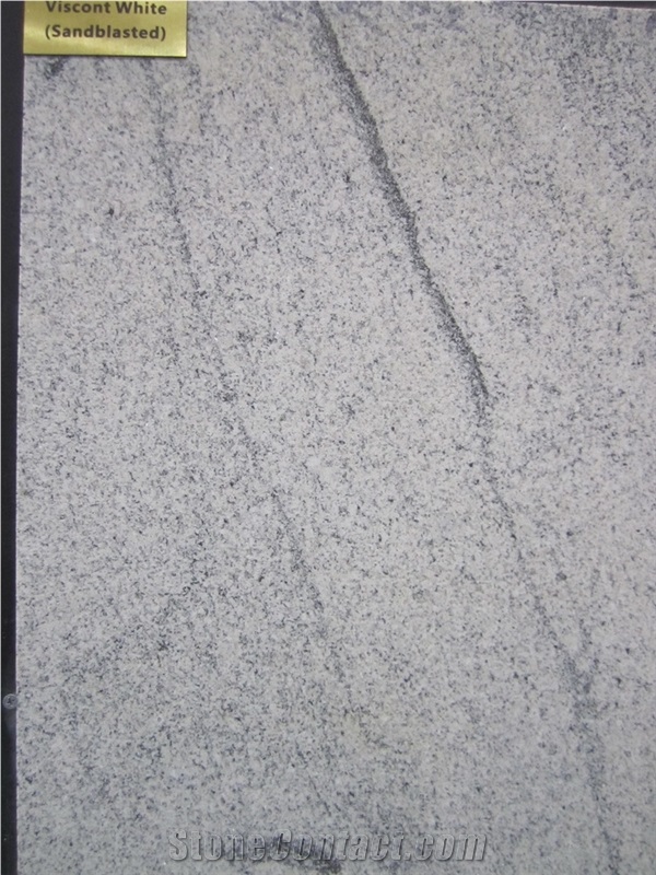 Polished Tibet China Viscont White Granite for Wall Tiles Cladding Project