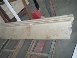 Rossa Crema Marble Slab Tile, China Rosy Sunset White Marble High Glosspolished Panel for Hotel Bathroom Walling,Floor Covering Pattern