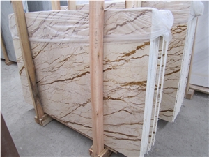 Sofitel Gold Marble Crema Evita Marble Slab Tiles,Turkey Beige Marble Panel Villa Wall Cladding Floor Covering Pattern Interior Stone
