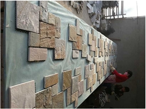 Mesh Slate French Pattern Meshed Slate Mosaic