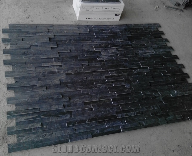 Mesh Slate French Pattern Meshed Slate Mosaic