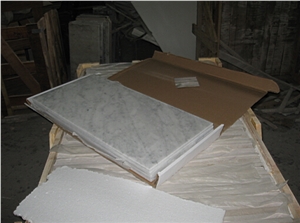 Polished Pacific White Marble Tile & Slab