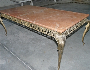 Rosso Alicante Marble Tabletop