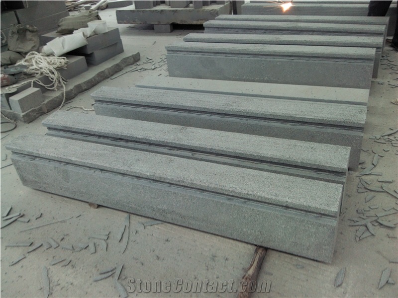 China G654 Grey Flamed Kerbstone,Curbs