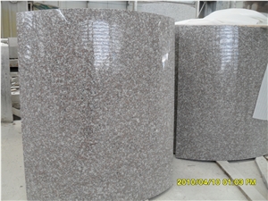 G664 Pink Granite Polished Column