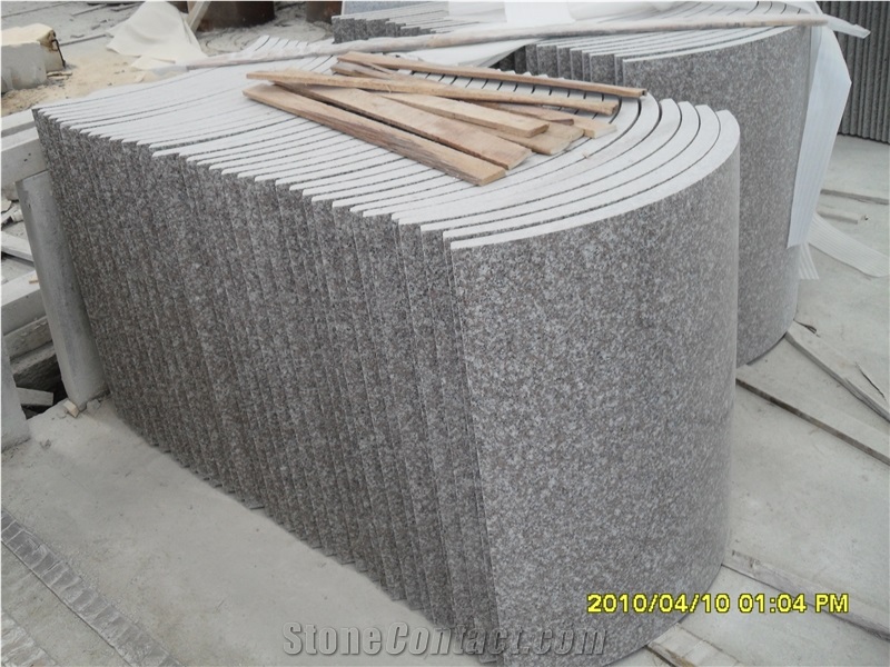 G664 Pink Granite Polished Column
