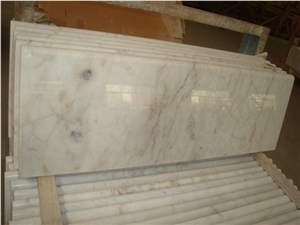 Guangxi White Marble Polish Stair, Guangxi White Marble Polish Step