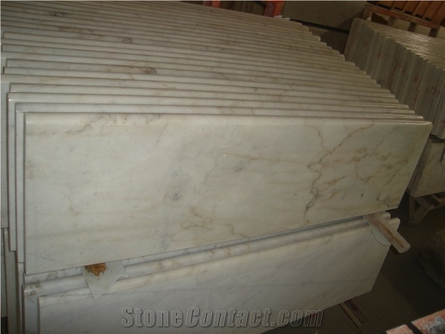 Guangxi White Marble Polish Stair, Guangxi White Marble Polish Step