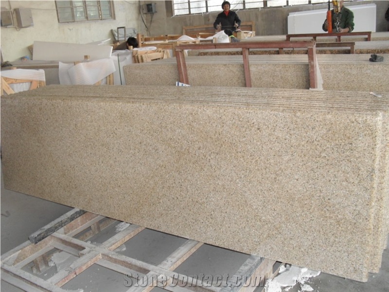 Hot Sell G682 Granite Yellow Polished Kitchen Countertop