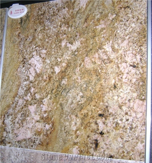 Imperial Gold Granite Polished Slab