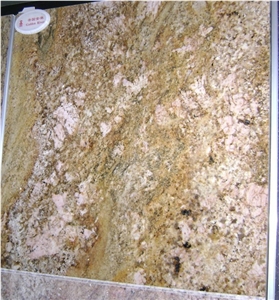 Imperial Gold Granite Polished Slab