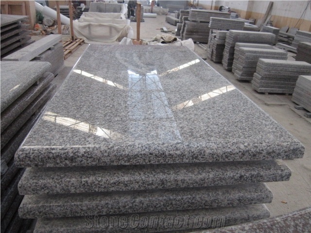 New G603 Grey Granite Polished Tombstone