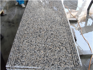 Red Of Sanbao Granite Polished Stair, Red Of Sanbao Granite Polished Step