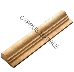 Classic Travertine Molding, Beige Travertine Molding & Border