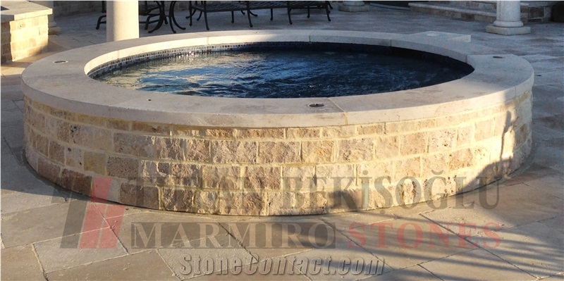 Grano Travertine Slabs & Tiles, Turkey Beige Travertine