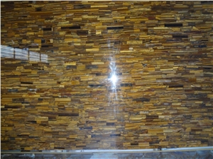 Tiger Eye Semiprecious Stone Slabs