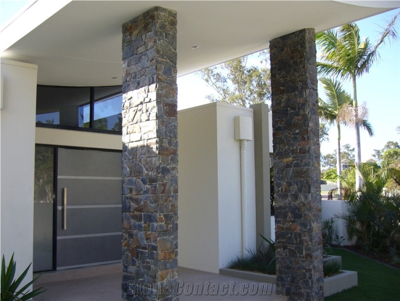 Moranbah Slate Natural Feature Stone Wall Panels & Loose Ledgestone