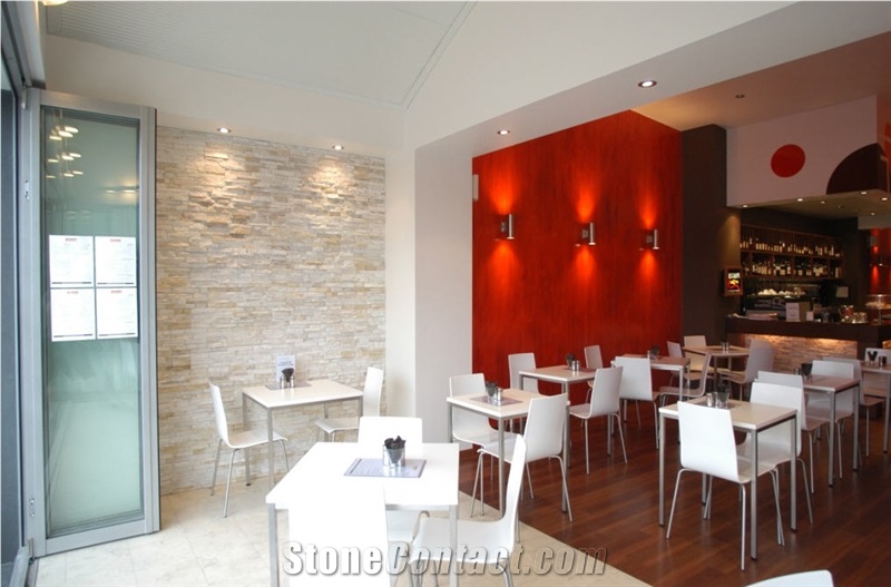 Thredbo White Mica Natural Feature Stone Panels & Loose Ledgestone