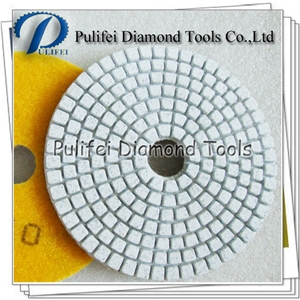 Diamond Resin Flexible Polishing Pad Dry or Wet Polishing for Stone