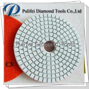 Diamond Resin Flexible Polishing Pad Dry or Wet Polishing for Stone