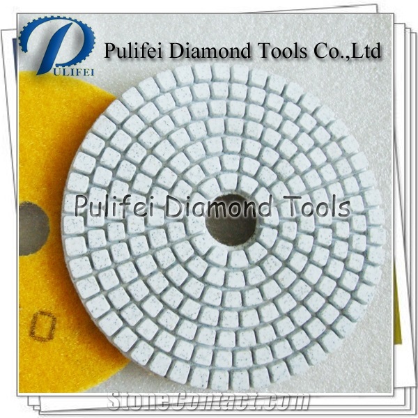 Diamond Resin Flexible Polishing Pad Dry or Wet Polishing for Stone