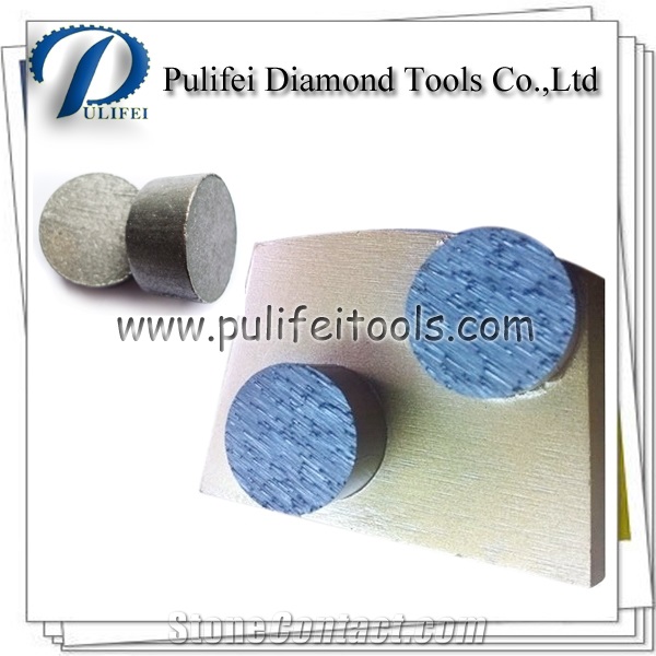 Grinding Plated Cutting Tool Diamond Metal Segment Grinding for Concrete Terrazzo Stone Floor Machine