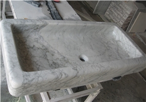 Bianco Carrara Marble Sinks & Basins Bianco Carrara Marble Sinks & Basins