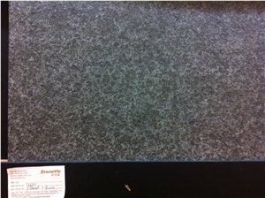 Black Basalt G684 Flamed Brush Tile, China Black Basalt