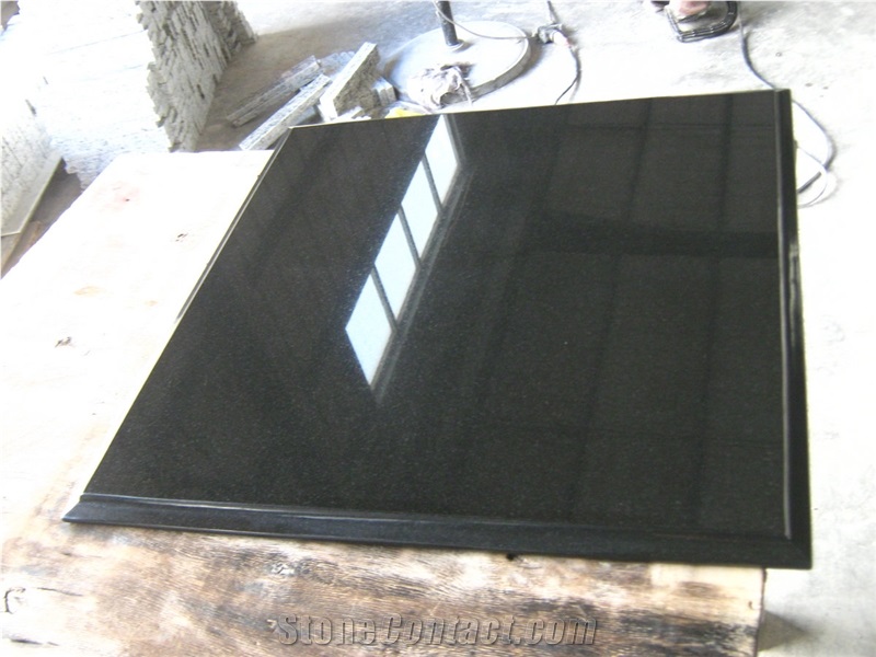 China Black Absolute Granite Tabletops