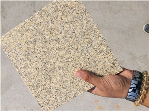 China Yellow Rust Granite Slabs & Tiles
