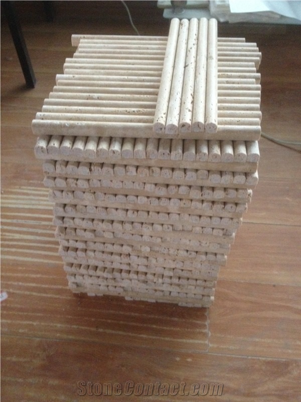Crema Marfil Bath Pencil Trim