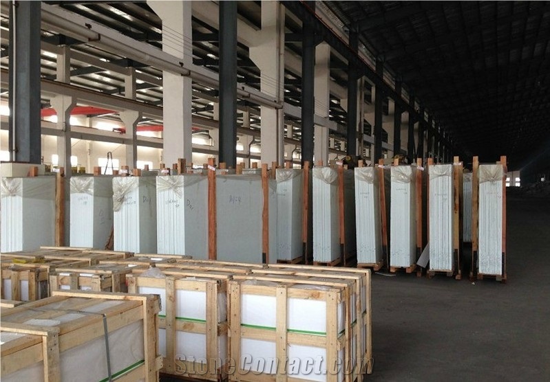 White Nano Microlite Tile,Crystallized Stone