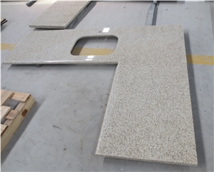 Yellow Rust Granite Kitchen Countertops, Beige Granite Kitchen Countertops