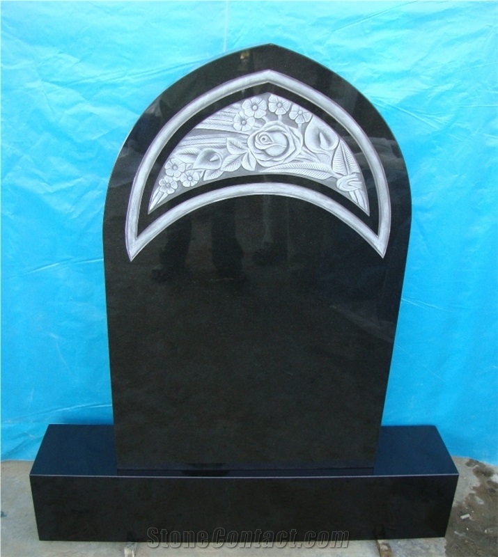 Angel Monuments-1, Green Granite Angel Monuments