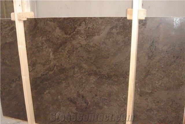 Alabastrino Black Slabs & Tiles, Turkey Black Travertine