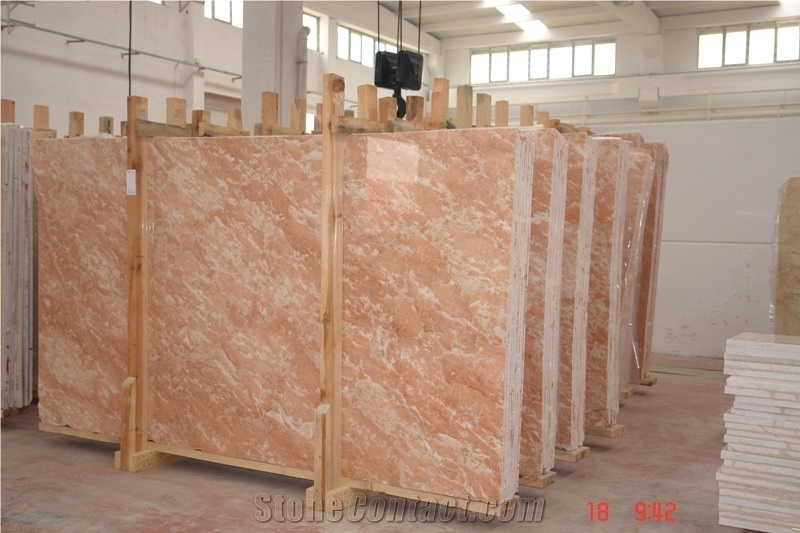 Turkey Pink Marble Slabs & Tiles